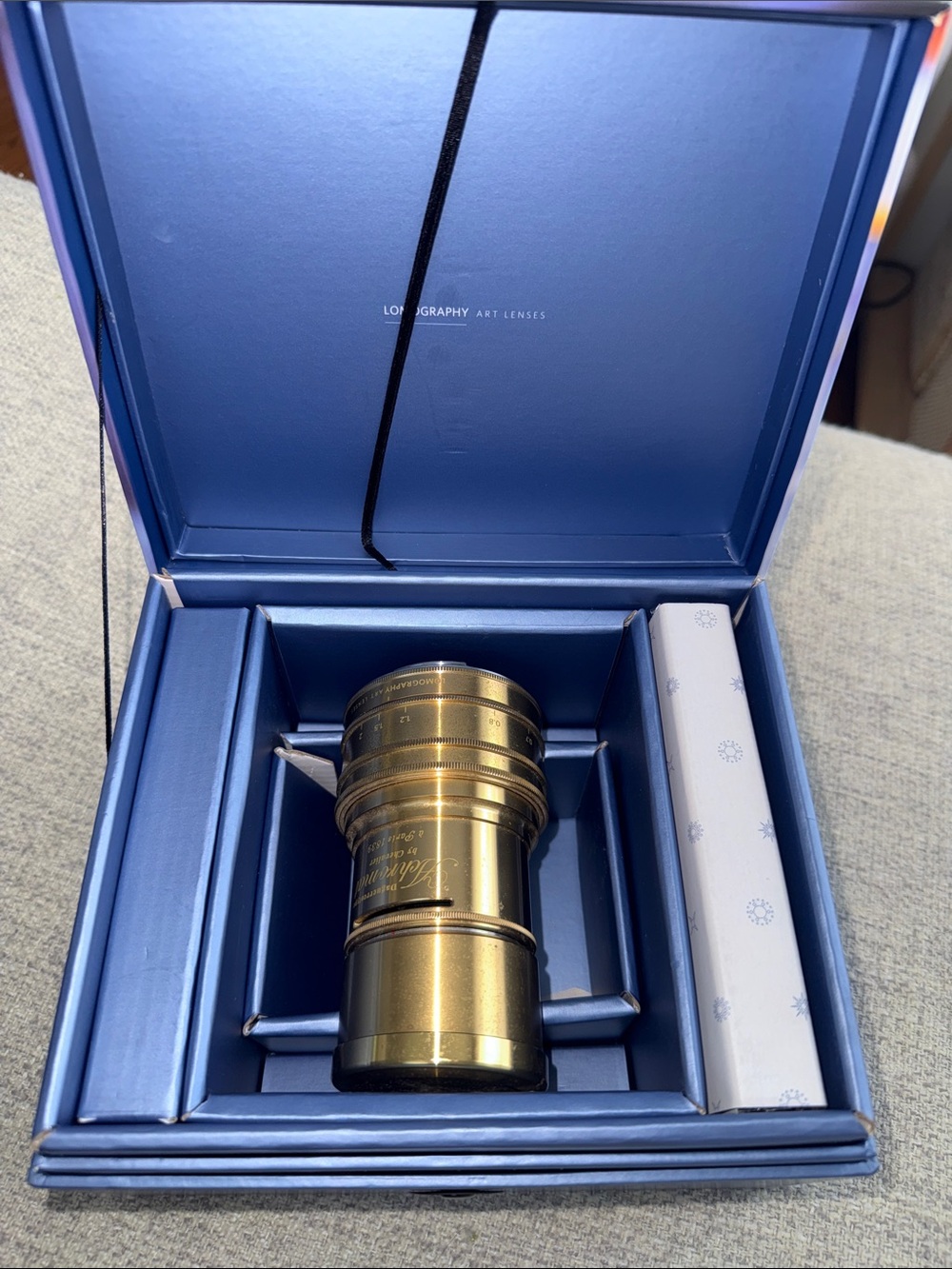 Lomography Art Lense Achromat Daguerreotype Art Lens for Canon EF Mount / Brass